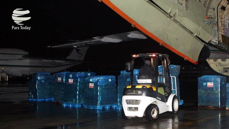 Iranpress: تحویل محموله 75 تنی کمک‌های بشردوستانه ایران به مردم سوریه