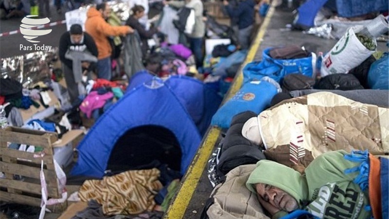 Iranpress: وضعیت  اسفبار آوارگان در یونان