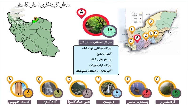 ایران پرس: نوروز 1396: جاذبه های گردشگری استان گلستان را بشناسیم