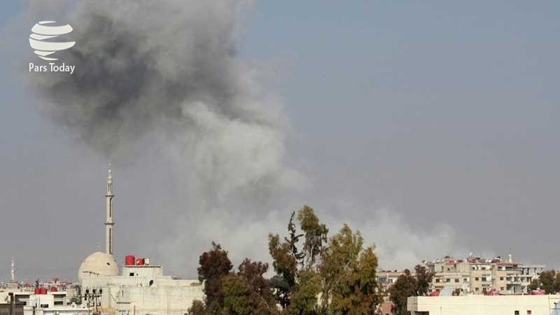 Iranpress: وقوع انفجار در اطراف پایتخت سوریه