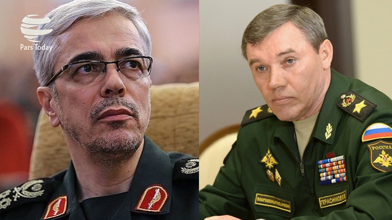 Iranpress:  تاکید روسای ستاد کل نیروهای مسلح ایران و روسیه  برتشدید عملیات علیه تروریست ها