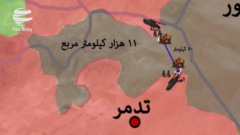 Iranpress: محاصره داعش در صحرای شرق سوریه+ ویدئو