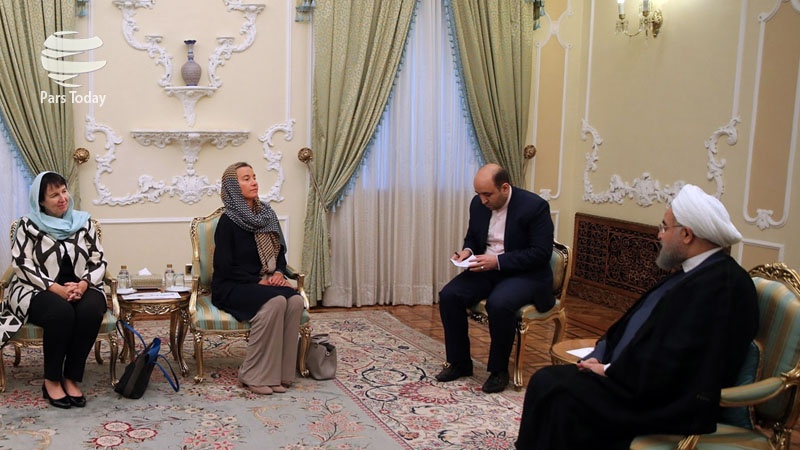 Iranpress: روحانی: ایران مانعی برای توسعه مناسبات با اتحادیه اروپا قایل نیست+ ویدئو