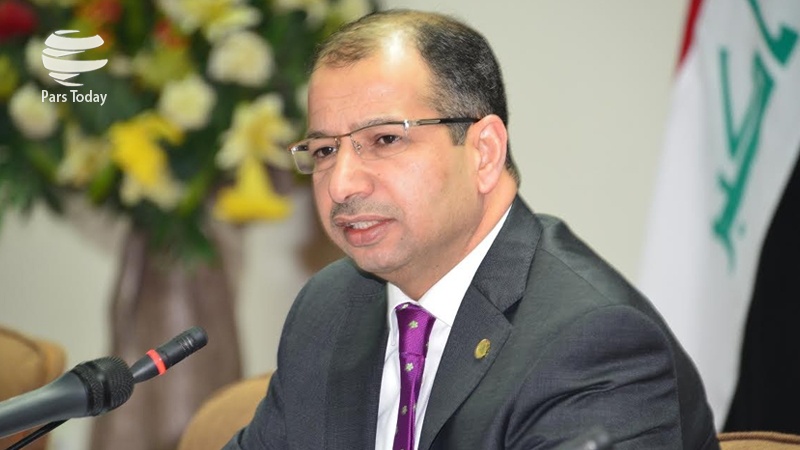Iranpress: تاکید رئیس پارلمان عراق به گفتگو برای حل بحران بغداد و اربیل
