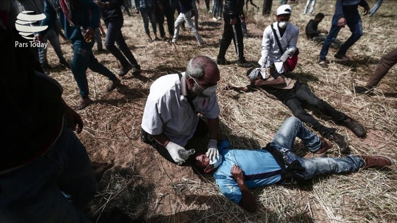 Iranpress: صدها شهید و زخمی در نیمروز خشم و نکبت فلسطینیان+ ویدئو 