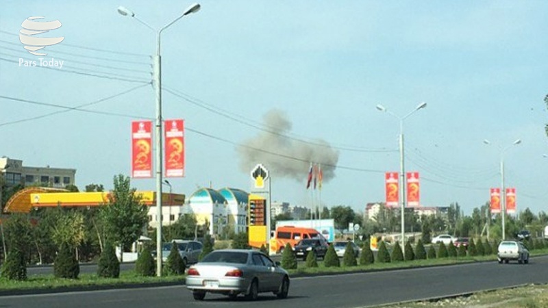 Iranpress: انفجار پایتخت قرقیزستان را لرزاند