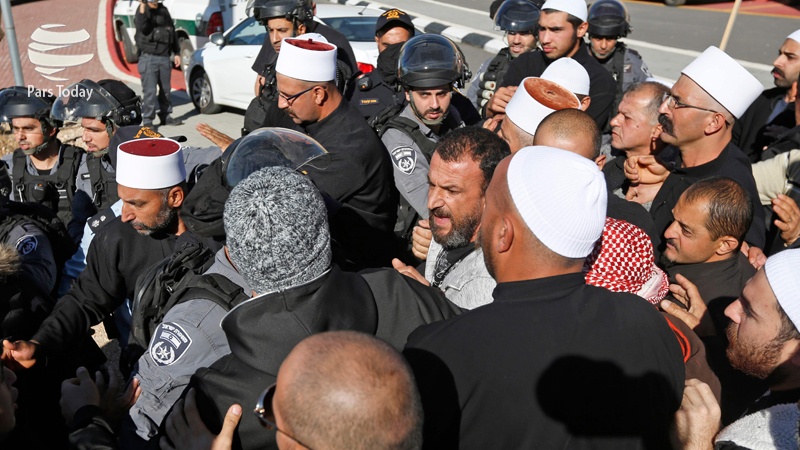 Iranpress: تحریم گسترده انتخابات محلی در قدس و جولان‌اشغالی + تصاویر