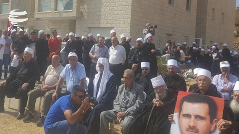 Iranpress: راهپیمایی به مناسبت سالگرد آزادسازی مناطق مرزی سوریه