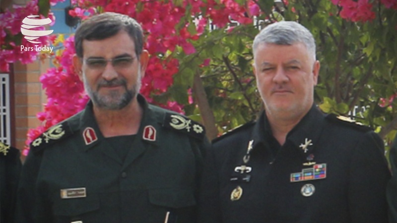 Iranpress: تاکید فرماندهان نیروی دریایی سپاه پاسداران و ارتش بر مقابله با تهدیدهای دشمنان