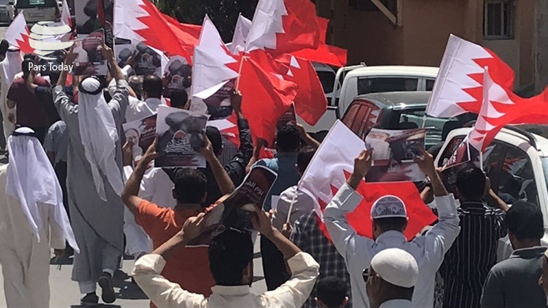 Iranpress: اعتراض مردم بحرین به سازش آل خلیفه با رژیم صهیونیستی