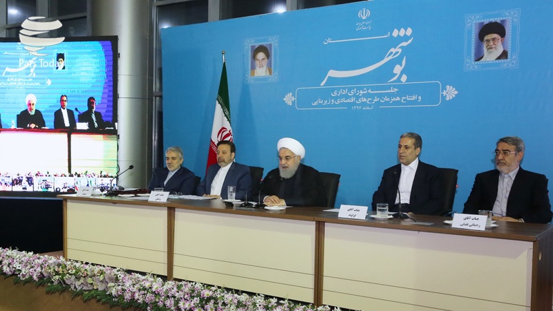ایران پرس: روحانی: باید با مقاومت به آمریکا فهماند مسیرش اشتباه است