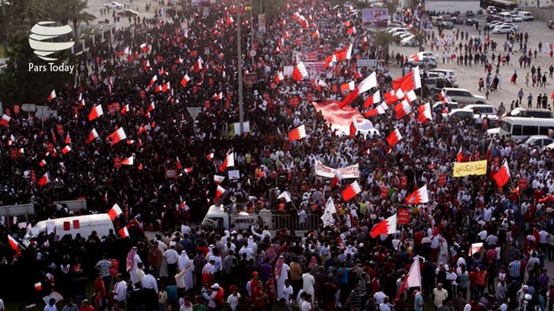 Iranpress: تظاهرات بحرینی‌ها در محکومیت اعدام‌های اخیر در عربستان