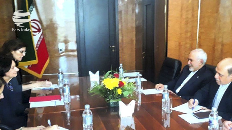 Iranpress: معاون دبیرکل سازمان ملل با ظریف دیدار کرد