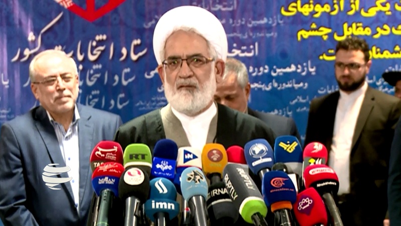 Iranpress: پخش زنده نشست خبری دادستان کل کشور در ستاد انتخابات از "ایران پرس"