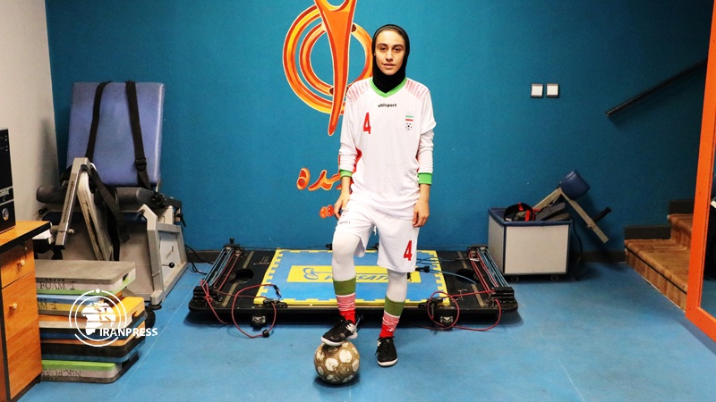 ایران پرس: بانوی ایرانی؛ زهرا محمدزاده ‌دوستی، عضو تیم فوتسال جوانان