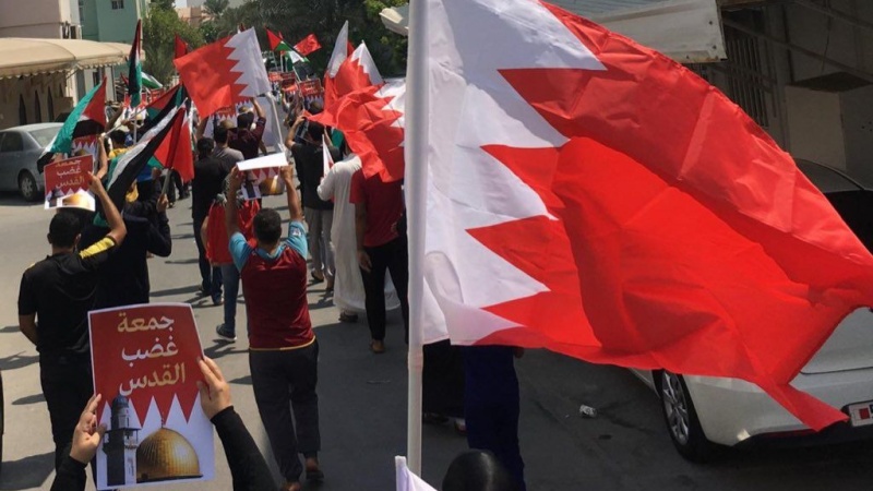 Iranpress: تظاهرات مردم بحرین ضد سازش با رژیم صهیونیستی