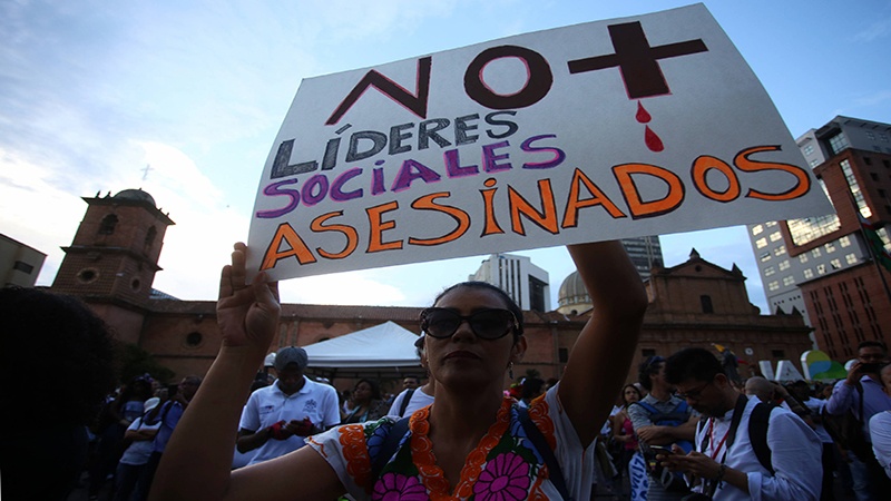 Iranpress: ادامه ناامنی برای رهبران اجتماعی در کلمبیا