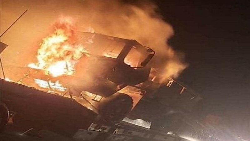 Iranpress: حمله جدید به کاروان نظامیان تروریست آمریکایی در عراق