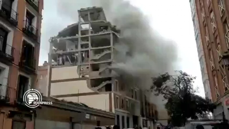 Iranpress: انفجار مهیب در پایتخت اسپانیا
