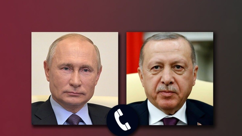 Iranpress: گفت‌وگوی تلفنی اردوغان و پوتین درباره مسائل منطقه و جهان