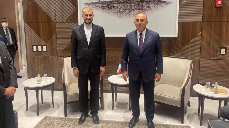 Iranpress: برگزاری نشست سه جانبه وزرای خارجه ایران، جمهوری آذربایجان و ترکیه در تهران