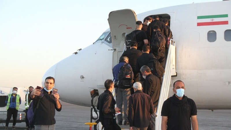 Iranpress: آغاز عملیات بازگشت هوایی زائران اربعین از روز دوشنبه