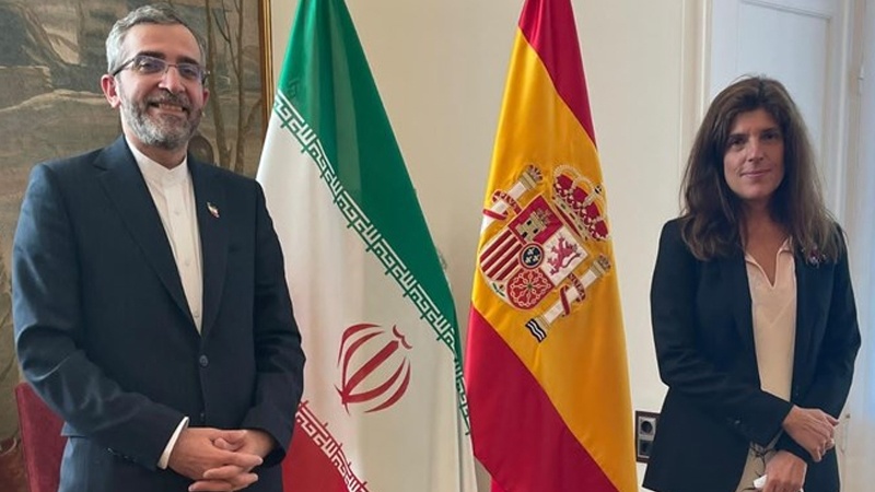 Iranpress: گفت وگوی باقری کنی با همتای اسپانیایی درباره مناسبات دوجانبه و تحولات منطقه