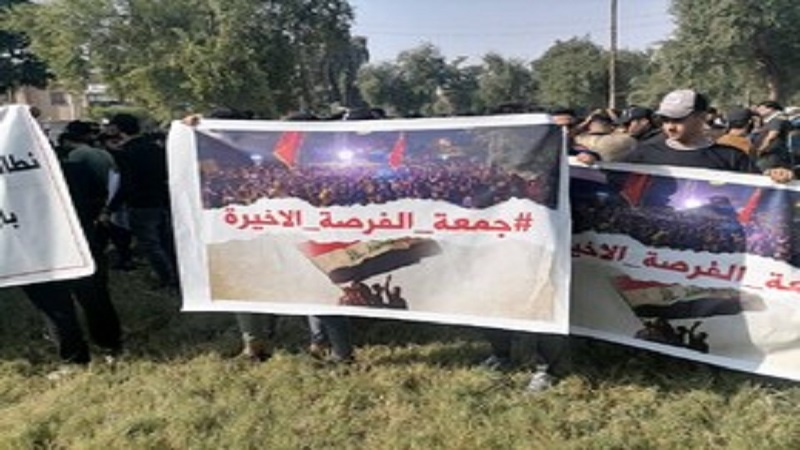 Iranpress: دهها کشته و زخمی درپی درگیری میان معترضان عراقی با نیروهای امنیتی عراق
