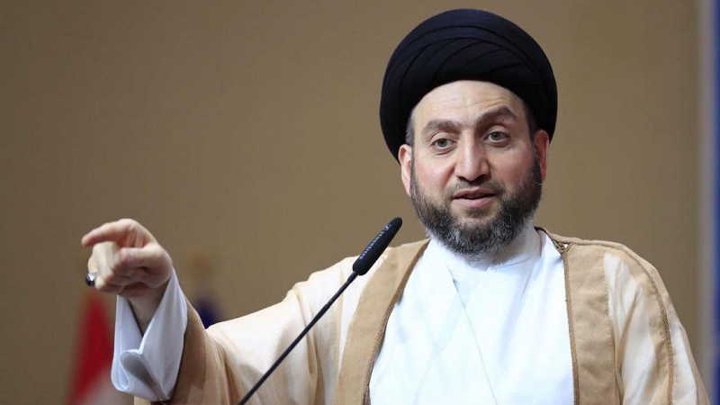 Iranpress: پیشنهاد 9 بندی سید عمار حکیم برای برون ‎رفت از بحران سیاسی عراق