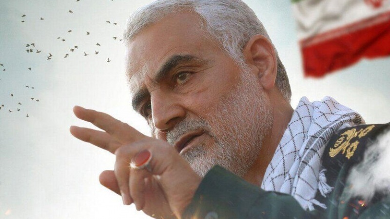 Iranpress: شهید سلیمانی، فرمانده بزرگ میدان‌های سخت 