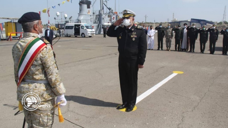 Iranpress: امیر شهرام ایرانی: افزایش توان راهبردی نیروی دریایی ارتش در راستای تحقق «صلح جهانی»است