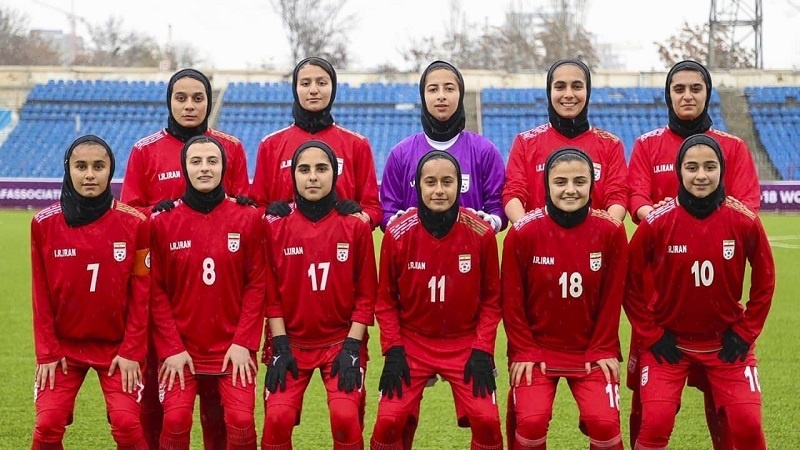 Iranpress: قهرمانی دختران فوتبالیست ایران در کافا
