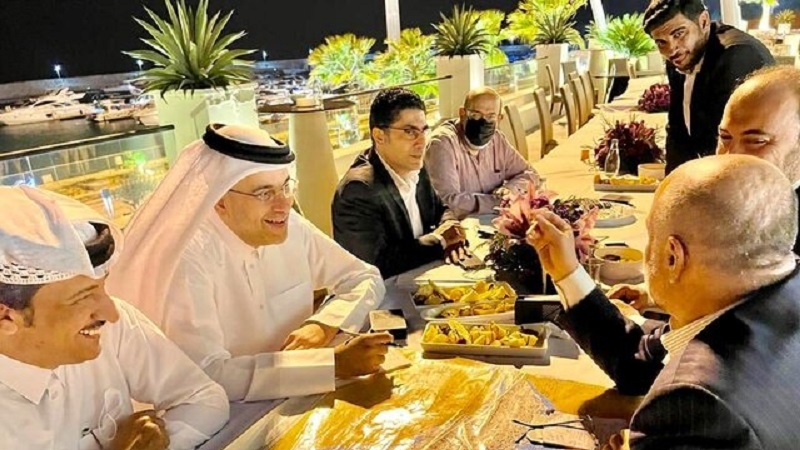 Iranpress: سفر وزیر حمل و نقل قطر به جزیره کیش / تعامل ایران با قطر در حمایت از جام جهانی فوتبال