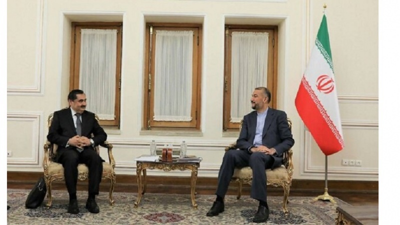 Iranpress: دیدار معاون وزیر امورخارجه تاجیکستان با امیرعبداللهیان