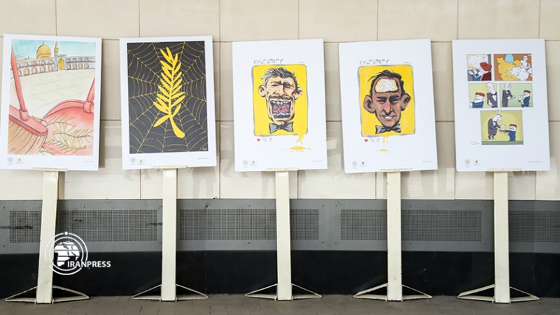 Iranpress: نمایشگاه کاریکاتور «کن از نمای نزدیک» در تهران