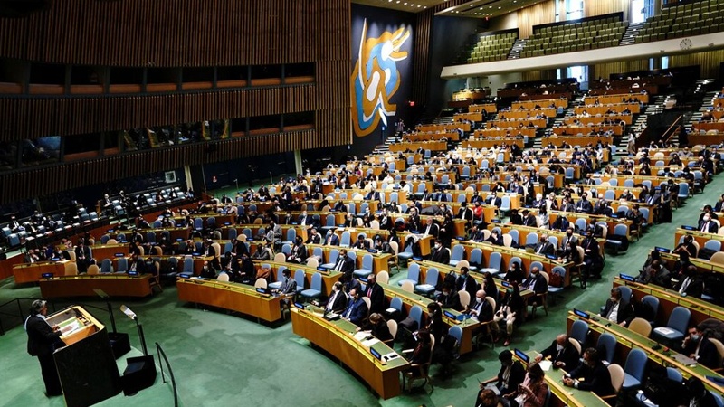 Iranpress: نشست مجمع عمومی سازمان ملل درباره وتوی قطعنامه آمریکا علیه کره شمالی