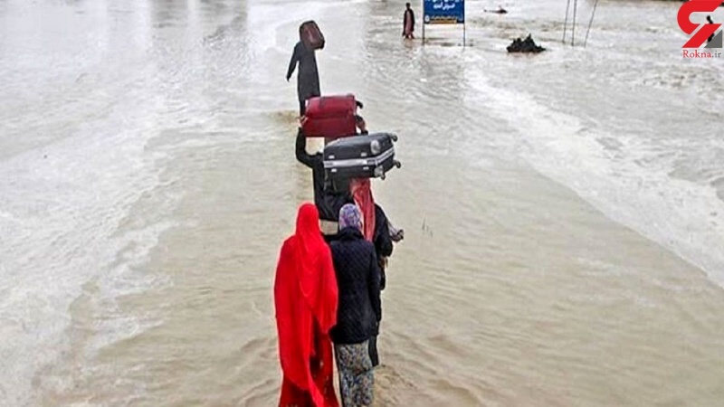 Iranpress: تصاویری جدید از حجم سیلاب در سیستان و بلوچستان