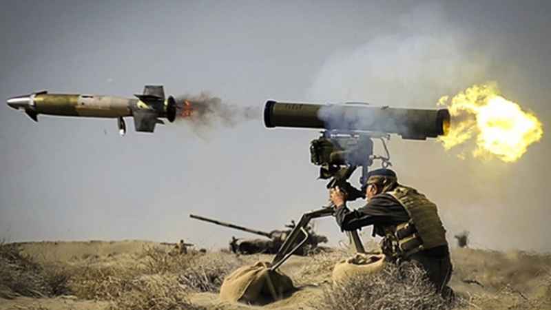 Iranpress: موشک ضد زره توسن سلاحی موثر علیه اهداف ثابت و متحرک