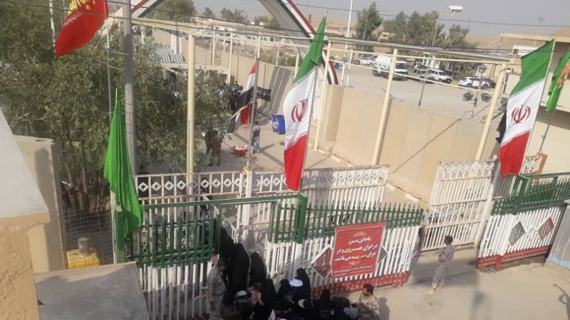 Iranpress: خروج ۸۰ هزار زائر اربعین از مرز خسروی
