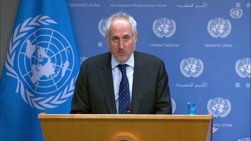 Iranpress: واکنش سازمان ملل به عدم صدور روادید آمریکا برای وزیر خارجه روسیه
