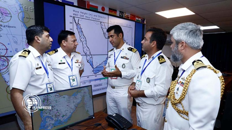 Iranpress: تصاویری از برنامه ریزی نیروی دریایی برای رزمایش مشترک با کشورهای حاشیه اقیانوس هند