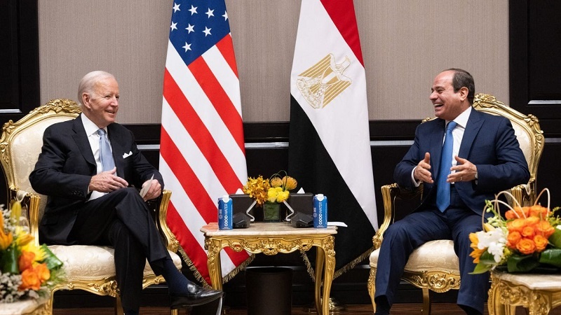 Iranpress: سفر بایدن به مصر و دیدار با السیسی