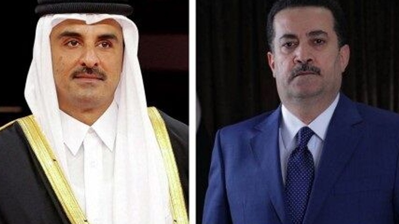 Iranpress: گفت وگوی تلفنی امیر قطر و نخست وزیر عراق