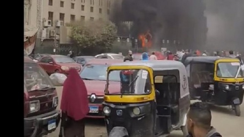 Iranpress: سی و پنج کشته و مصدوم در آتش‌سوزی بیمارستانی در مصر