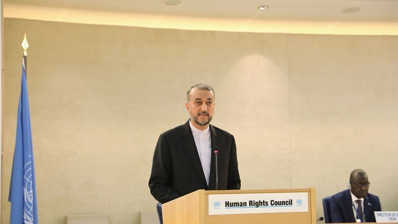 Iranpress:  امیرعبداللهیان: شورای حقوق بشر به ابزار غربی‌ها تبدیل شده است‌ 