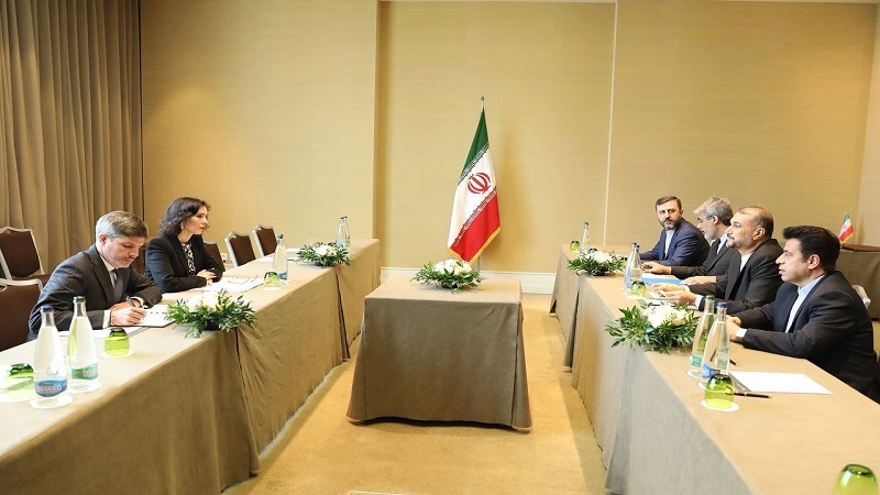 Iranpress: موضوعات سیاسی دو جانبه؛ محور دیدار امیرعبداللهیان با وزیر خارجه بلژیک