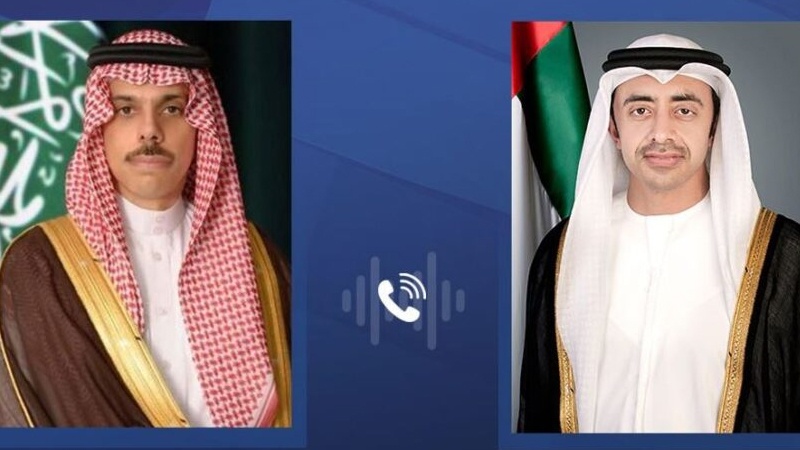 Iranpress: گفت وگوی وزیران خارجه امارات و عربستان با محوریت توافق تهران و ریاض