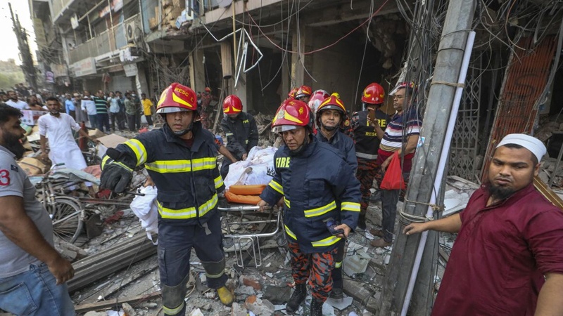 Iranpress: انفجار در پایتخت بنگلادش با ۱۶ 