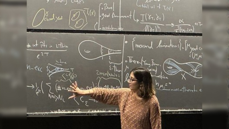 Iranpress: درخشش یک دختر ایرانی دیگر در جهان ریاضیات 