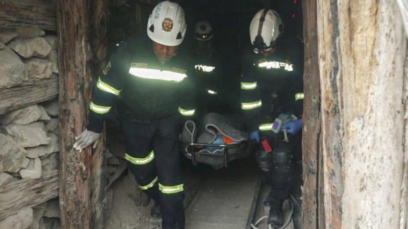 Iranpress: آتش سوزی مرگبار در معدنی در پرو